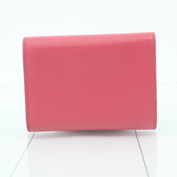 Prada Saffiano Metal Tri-fold Wallet - Picture 3 of 10